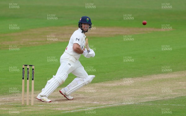 110526 - Glamorgan v Somerset, Rothesay County Championship Division 1, Day 4 of 4 - Sean Dickson of Glamorgan plays a shot