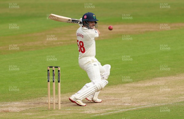 110526 - Glamorgan v Somerset, Rothesay County Championship Division 1, Day 4 of 4 - Sean Dickson of Glamorgan plays a shot