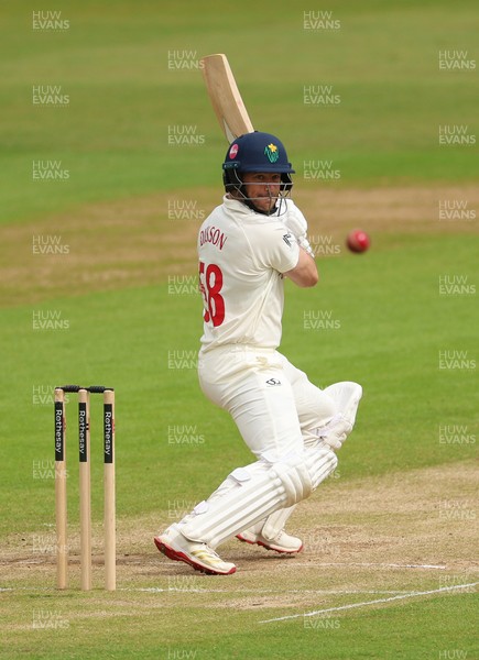 110526 - Glamorgan v Somerset, Rothesay County Championship Division 1, Day 4 of 4 - Sean Dickson of Glamorgan plays a shot