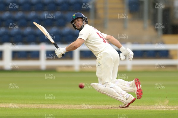 110526 - Glamorgan v Somerset, Rothesay County Championship Division 1, Day 4 of 4 - Sean Dickson of Glamorgan plays a shot