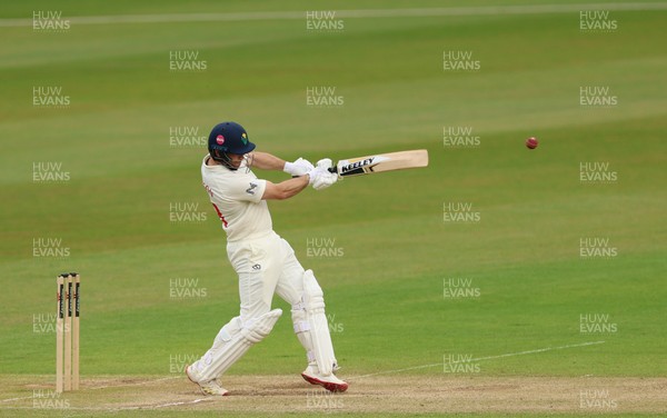 110526 - Glamorgan v Somerset, Rothesay County Championship Division 1, Day 4 of 4 - Sean Dickson of Glamorgan hits a six