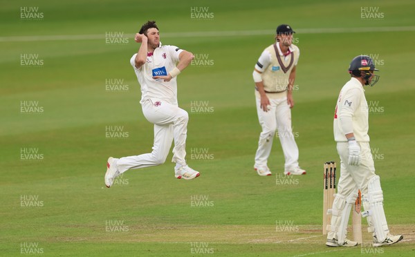 110526 - Glamorgan v Somerset, Rothesay County Championship Division 1, Day 4 of 4 - Craig Overton of Somerset bowls