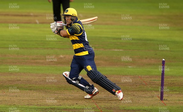 150717 - Glamorgan v Somerset - Natwest T20 Blast - Colin Ingram of Glamorgan batting