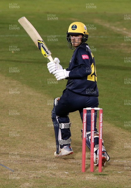 160920 - Glamorgan v Somerset - Vitality T20 Blast - Owen Morgan of Glamorgan batting