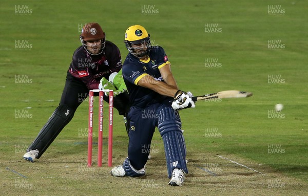 160920 - Glamorgan v Somerset - Vitality T20 Blast - Marchant de Lange of Glamorgan batting
