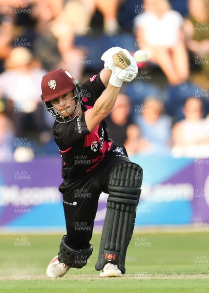200625 - Glamorgan v Somerset, Vitality Blast  T20 - Tom Abell of Somerset plays a shot