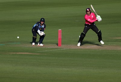 290526 - Glamorgan v Somerset - Vitality Blast - Tom Banton of Somerset batting
