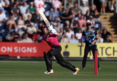 290526 - Glamorgan v Somerset - Vitality Blast - Tom Abell of Somerset batting