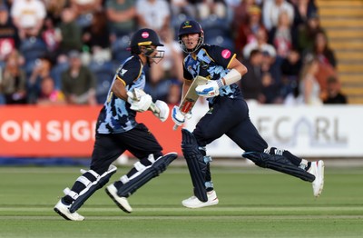 290526 - Glamorgan v Somerset - Vitality Blast - Will Smale of Glamorgan batting