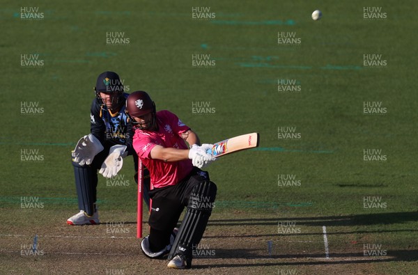 290526 - Glamorgan v Somerset - Vitality Blast - Lewis Gregory of Somerset batting