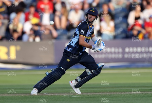 290526 - Glamorgan v Somerset - Vitality Blast - Will Smale of Glamorgan batting