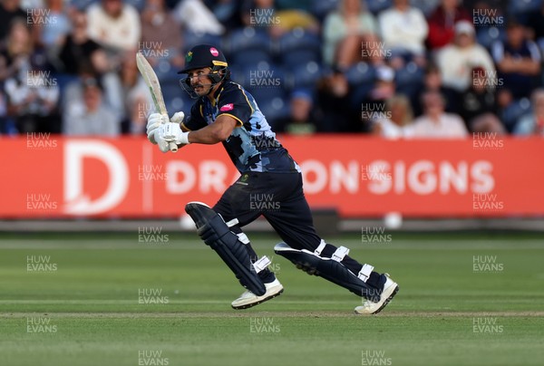 290526 - Glamorgan v Somerset - Vitality Blast - Kiran Carlson of Glamorgan batting