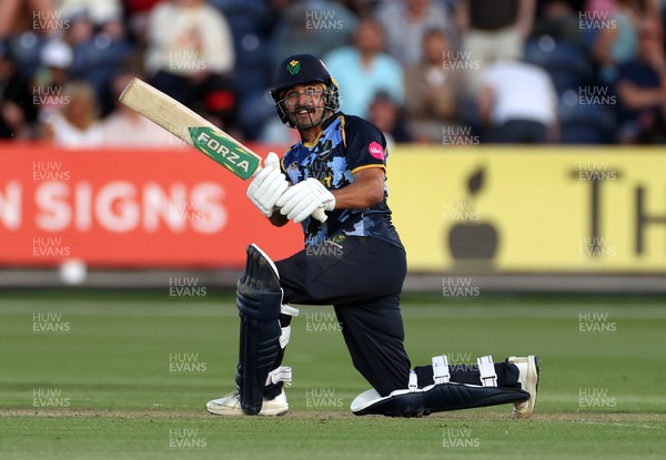 290526 - Glamorgan v Somerset - Vitality Blast - Kiran Carlson of Glamorgan batting
