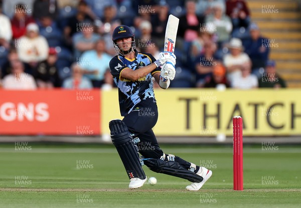 290526 - Glamorgan v Somerset - Vitality Blast - Will Smale of Glamorgan batting