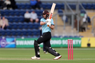 030625 - Glamorgan Cricket v Surrey - Vitality T20 Blast - Jason Roy of Surrey batting