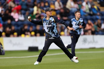 030625 - Glamorgan Cricket v Surrey - Vitality T20 Blast - Ben Kellaway of Glamorgan in the field