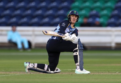 030625 - Glamorgan Cricket v Surrey - Vitality T20 Blast - Ben Kellaway of Glamorgan batting