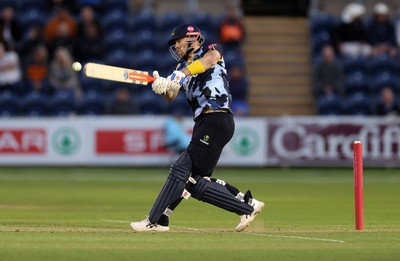 030625 - Glamorgan Cricket v Surrey - Vitality T20 Blast - Dan Douthwaite of Glamorgan batting