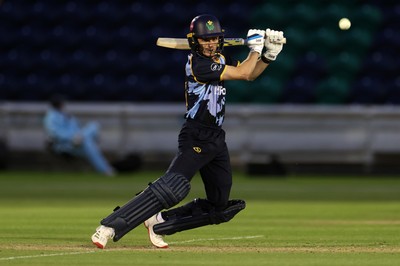 030625 - Glamorgan Cricket v Surrey - Vitality T20 Blast - Andy Gorvin of Glamorgan batting