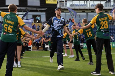 030625 - Glamorgan Cricket v Surrey - Vitality T20 Blast - Will Smale of Glamorgan