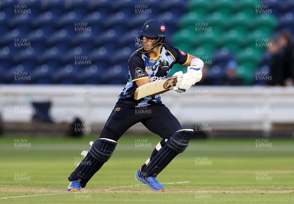 030625 - Glamorgan Cricket v Surrey - Vitality T20 Blast - Asa Tribe of Glamorgan batting
