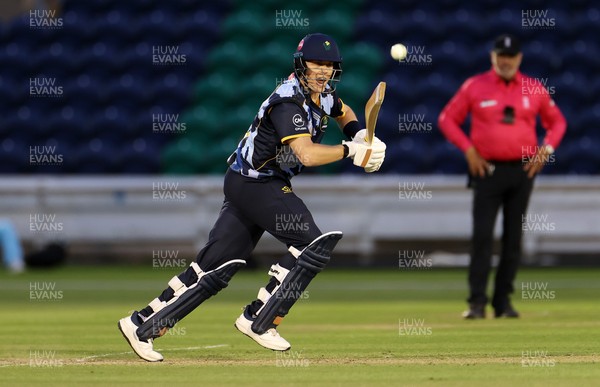 030625 - Glamorgan Cricket v Surrey - Vitality T20 Blast - Hayden Kerr of Glamorgan batting