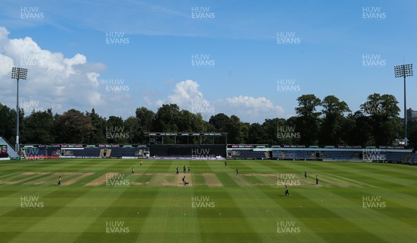 030821 - Glamorgan v Surrey, Royal London One Day Cup - A general view of Sophia Gardens, Cardiff during the match
