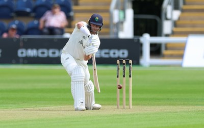 190626 - Glamorgan v Surrey, Rothesay County Championship Division 1- Billy Root of Glamorgan plays a shot