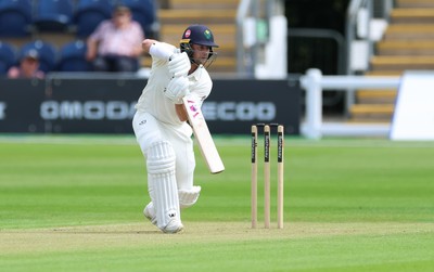 190626 - Glamorgan v Surrey, Rothesay County Championship Division 1- Billy Root of Glamorgan plays a shot