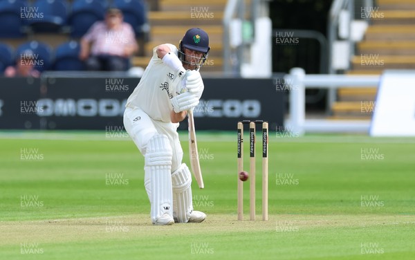 190626 - Glamorgan v Surrey, Rothesay County Championship Division 1- Billy Root of Glamorgan plays a shot