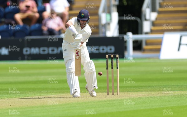190626 - Glamorgan v Surrey, Rothesay County Championship Division 1- Billy Root of Glamorgan plays a shot