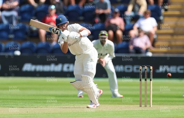 190626 - Glamorgan v Surrey, Rothesay County Championship Division 1- Asa Tribe of Glamorgan in action