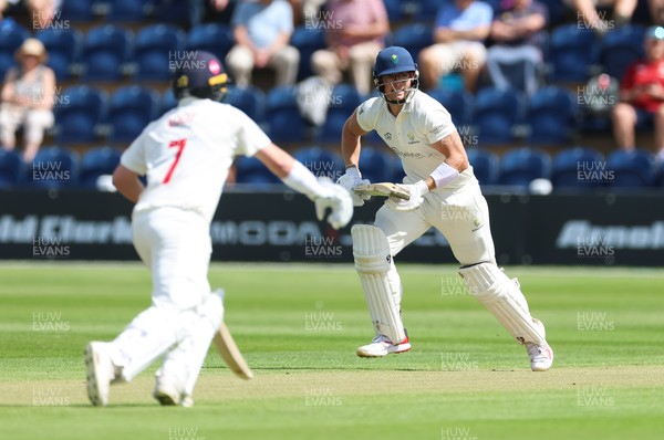 190626 - Glamorgan v Surrey, Rothesay County Championship Division 1- Asa Tribe of Glamorgan in action