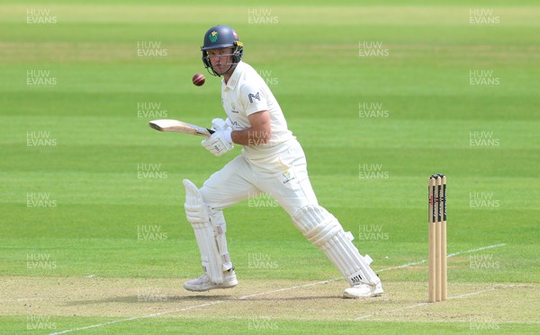 190626 - Glamorgan v Surrey, Rothesay County Championship Division 1- Colin Ingram of Glamorgan plays a shot