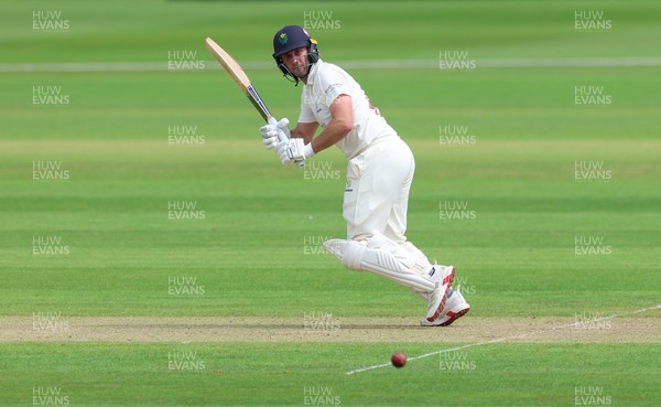 190626 - Glamorgan v Surrey, Rothesay County Championship Division 1- Chris Cooke of Glamorgan  plays a shot