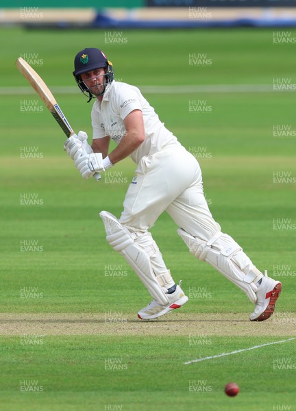 190626 - Glamorgan v Surrey, Rothesay County Championship Division 1- Chris Cooke of Glamorgan  plays a shot