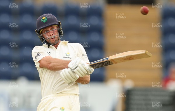190626 - Glamorgan v Surrey, Rothesay County Championship Division 1- Chris Cooke of Glamorgan plays a shot