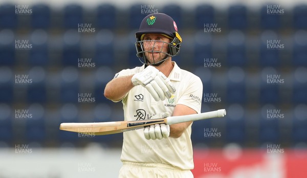 190626 - Glamorgan v Surrey, Rothesay County Championship Division 1- Chris Cooke of Glamorgan celebrates his century