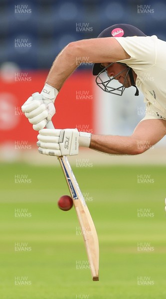 190626 - Glamorgan v Surrey, Rothesay County Championship Division 1- Chris Cooke of Glamorgan plays a shot
