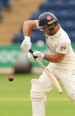 200626 - Glamorgan v Surrey, Rothesay County Championship Division 1- Colin Ingram of Glamorgan plays a shot