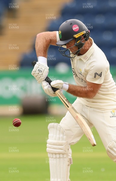 200626 - Glamorgan v Surrey, Rothesay County Championship Division 1- Colin Ingram of Glamorgan plays a shot
