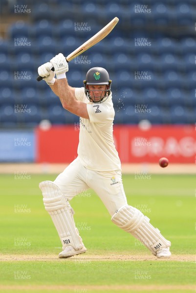 200626 - Glamorgan v Surrey, Rothesay County Championship Division 1- Colin Ingram of Glamorgan plays a shot