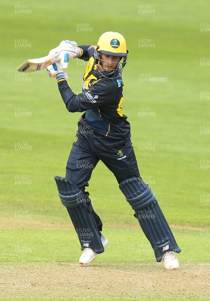 280419 - Glamorgan v Surrey, Royal London One Day Cup - Billy Root of Glamorgan looks to make a quick single