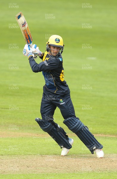 280419 - Glamorgan v Surrey, Royal London One Day Cup - Billy Root of Glamorgan looks to make a quick single