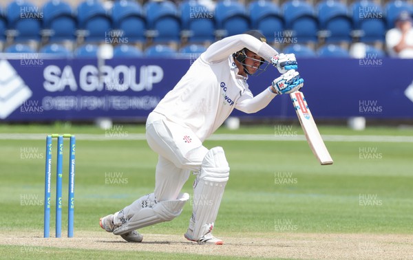 120622 - Glamorgan v Sussex, LV= County Championship, Division 2 - Tom Clark of Sussex plays a shot