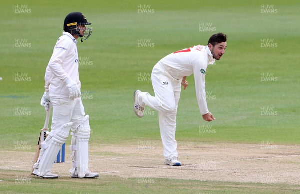 130622 - Glamorgan v Sussex - LV= County Championship - Division Two - Andrew Salter of Glamorgan bowling