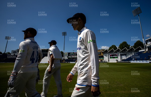 140622 - Glamorgan v Sussex - LV= County Championship - Division Two - Archie Lenham of Sussex