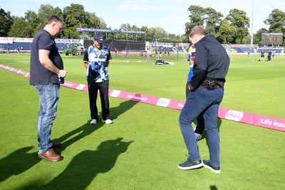 140625 - Glamorgan v Sussex - Vitality Blast - Coin toss