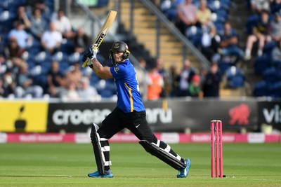 140625 - Glamorgan v Sussex - Vitality Blast - Harrison Ward of Sussex batting