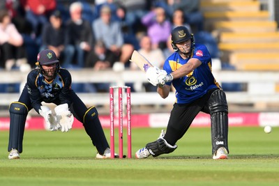 140625 - Glamorgan v Sussex - Vitality Blast - James Coles of Sussex batting